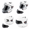 KASK MOTOCYKLOWY AIROH EXECUTIVE WHITE GLOSS M
